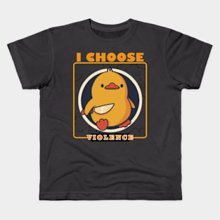 Violence (i choose) 17 Kids T-Shirt